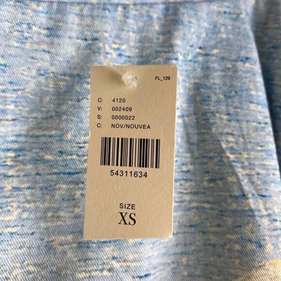 NWT Corey Lynn Calter Wonderland Midi Skirt Size XS Blue Anthropologie Preppy - Picture 13 of 16